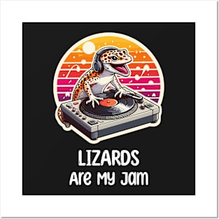 Lizard DJ Music Posters and Art